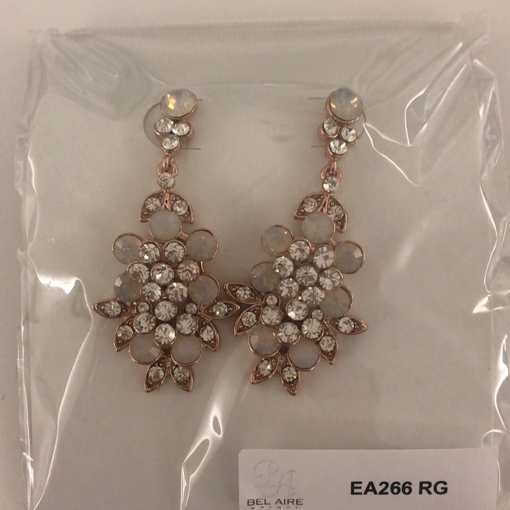 Bel Aire Bridal Earrings